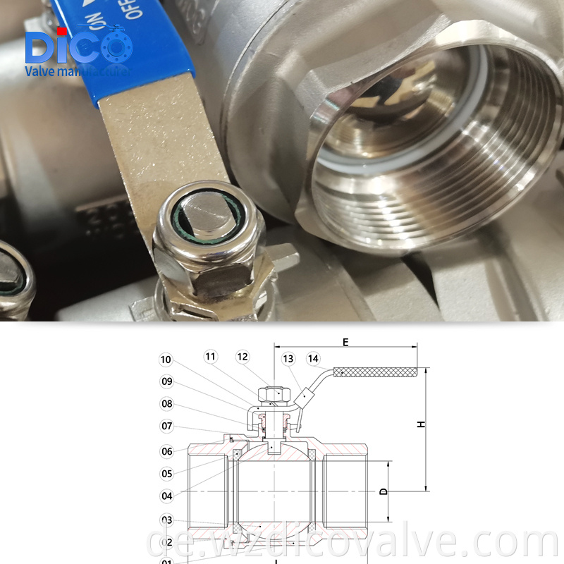 Male Female Ball Valve